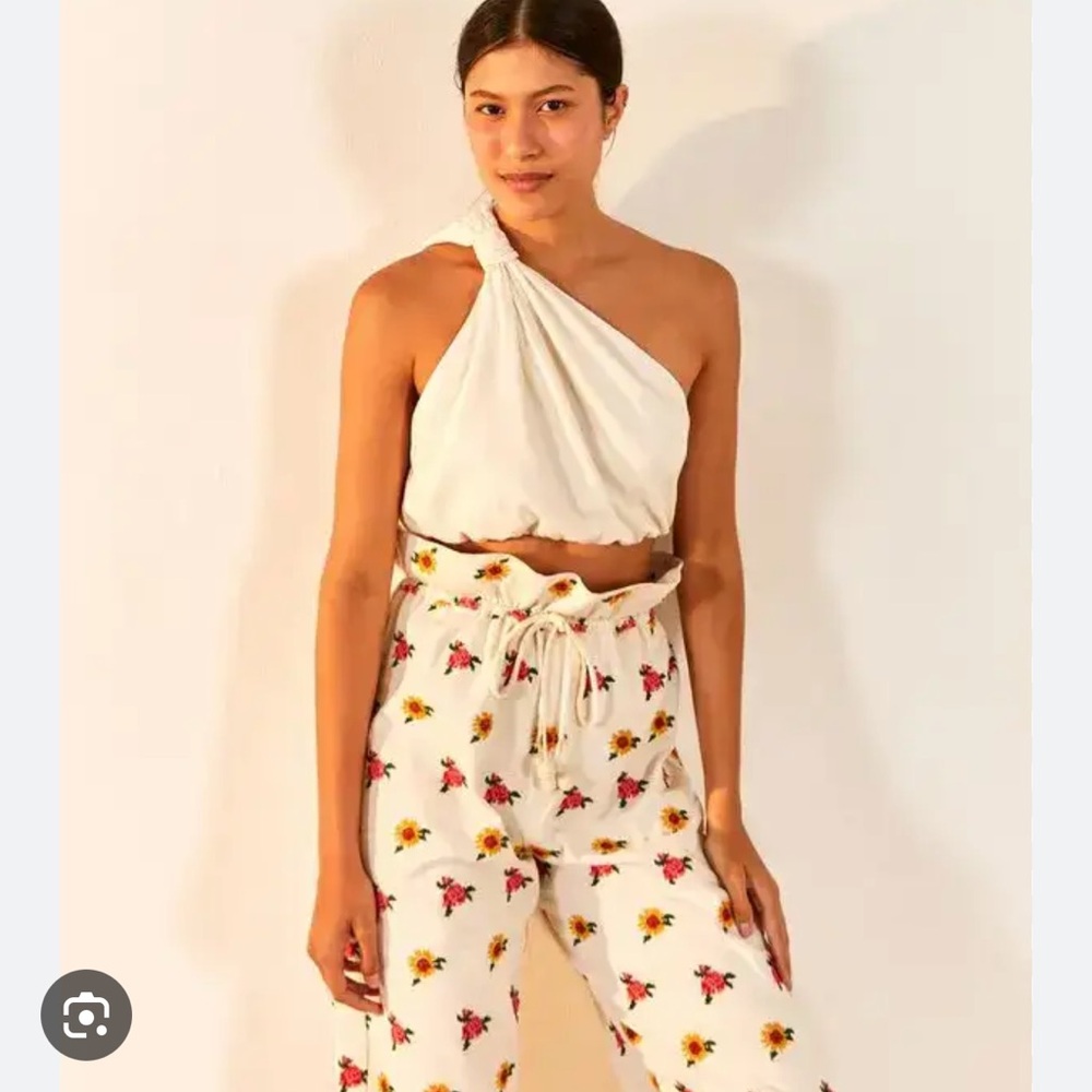 Farm Rio Knot One Shoulder Tank
